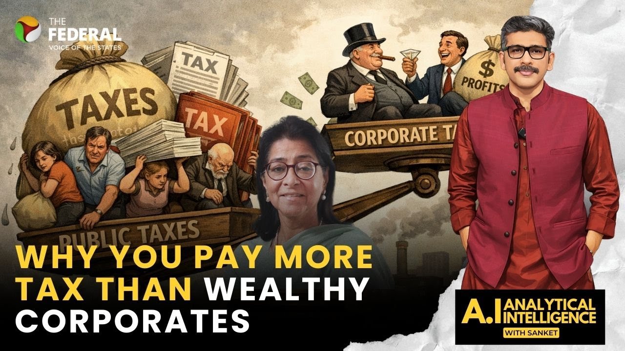 Corporates pay less tax, still make less investment? Explained | AI With Sanket