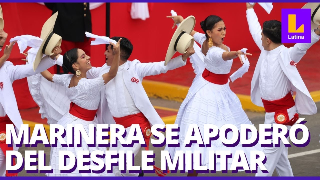 La marinera norteña se apoderó del Desfile Cívico Militar