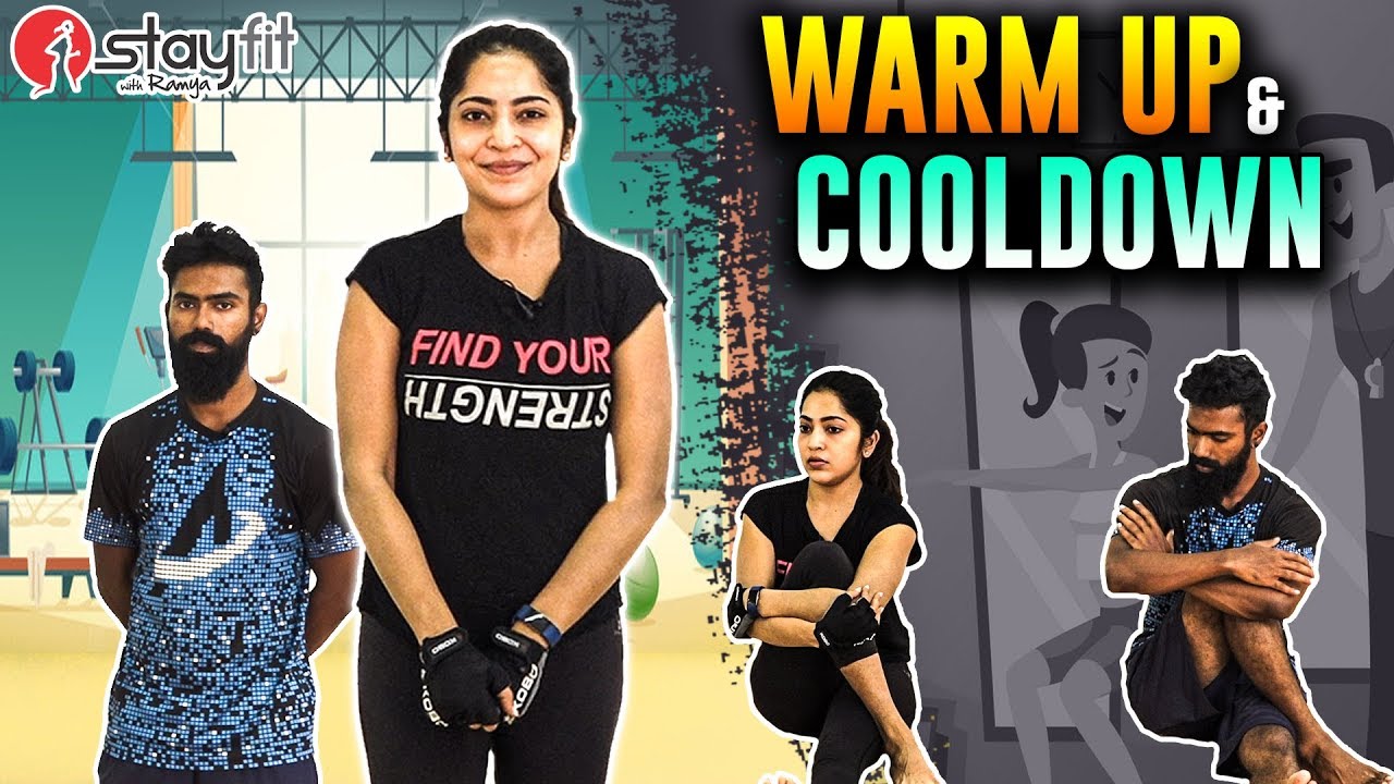 Total Body Workout Series - WARM UP & COOL DOWN | Ramya