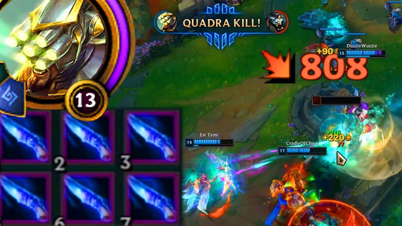 Master Yi but with 6 Season 11 items I can remain in Alpha strike permanently looool