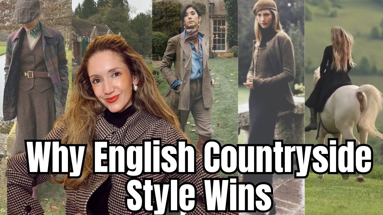 How To Style English Countryside Aesthetic| Classic Fall Outfits