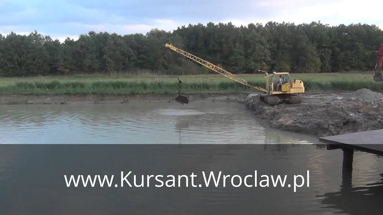 Kurs na koparkę. Praca na koparce linowej. OSK Kursant.