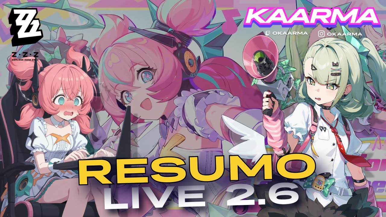 Skin e Assiatura Gratis Tudo no Resumo da LIVE 2.6 | Zenless Zone Zero