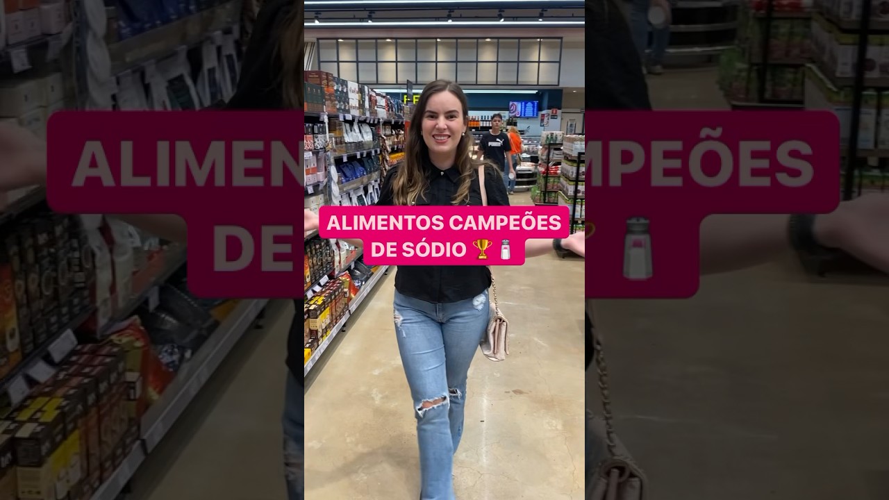 Alimentos campe&otilde;es de s&oacute;dio 🧂🏆 #dieta #emagrecimento #s&oacute;dio #nutrinomercado #nutri #emagrecer