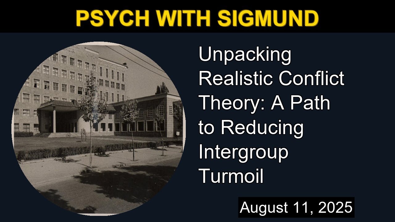 Unpacking Realistic Conflict Theory: A Path to Reducing Intergroup Turmoil | Psych with Sigmund