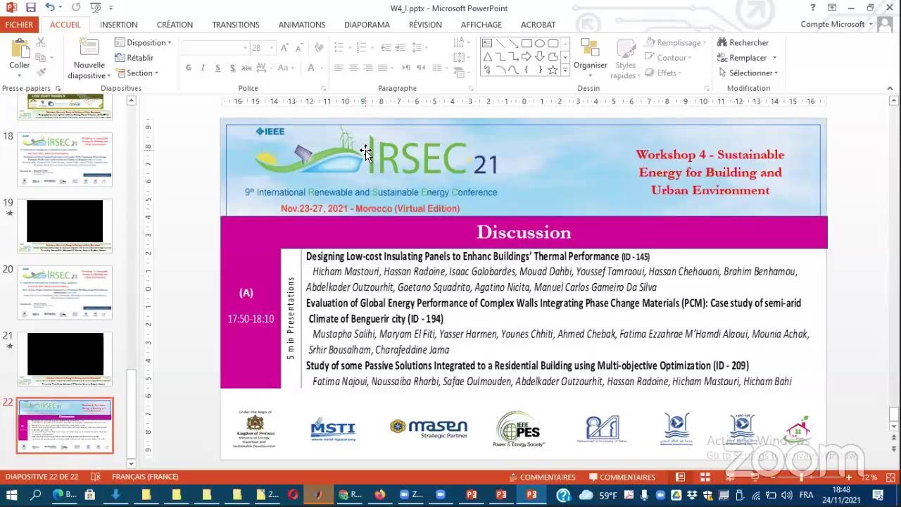 IRSEC'21 - Nov. 23 - 27, 2021