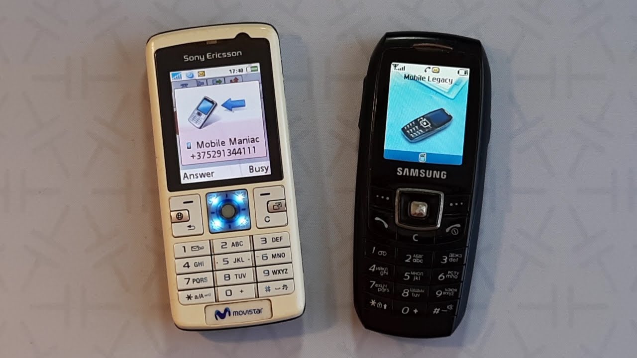 Incoming call & Outgoing call at the Same Time Samsung X630 + Sony Ericsson K610i