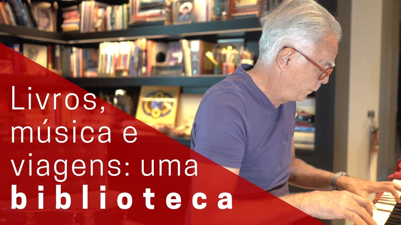 Minha biblioteca, paixão por livros, música e viagens