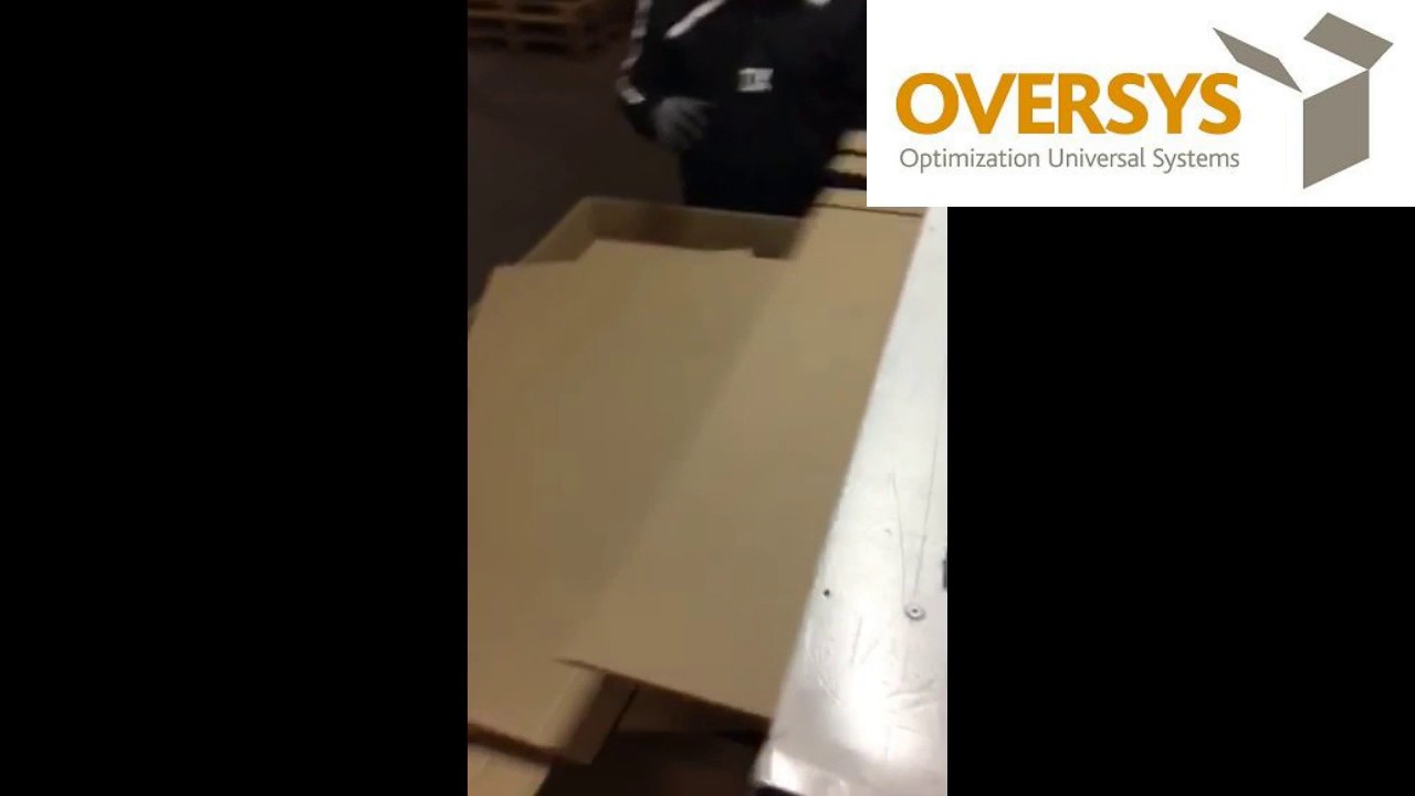 VIDEO OVERSYS U40580417 BOXMAKER MECANELEC MAC COMBI 1400