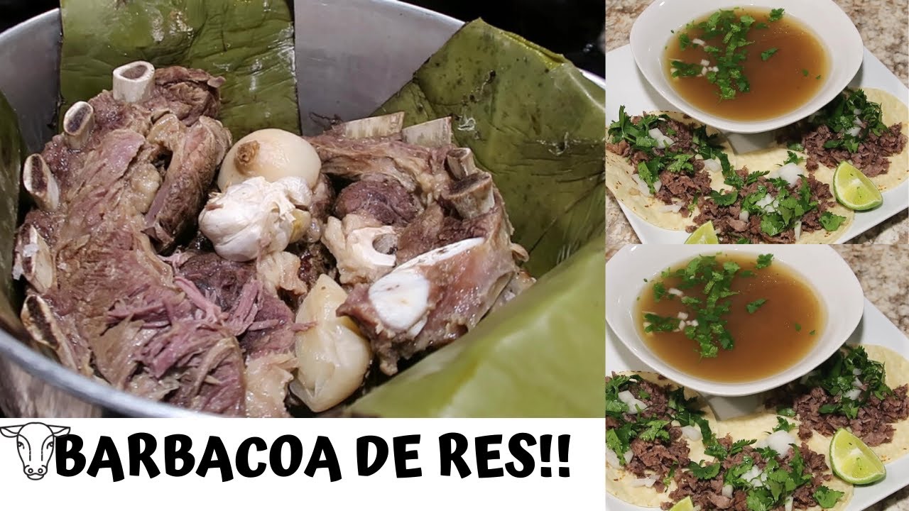 🔴COMO HACER BARBACOA EN CASA!! CON TACOS ,CONSOME Y SALSA (BARBACOA RECIPE) #BARBACOA #TACOSYCONSOME
