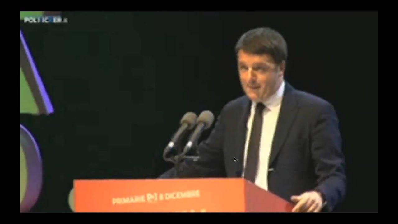 Primarie Pd, Renzi: “Non è la fine della sinistra, ma di un gruppo dirigente”