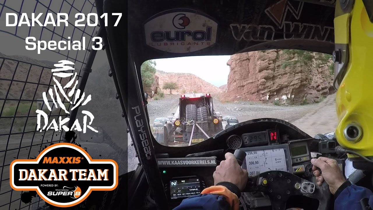 Dakar trouble for Tom Coronel in stage 3, towing with Tim Coronel