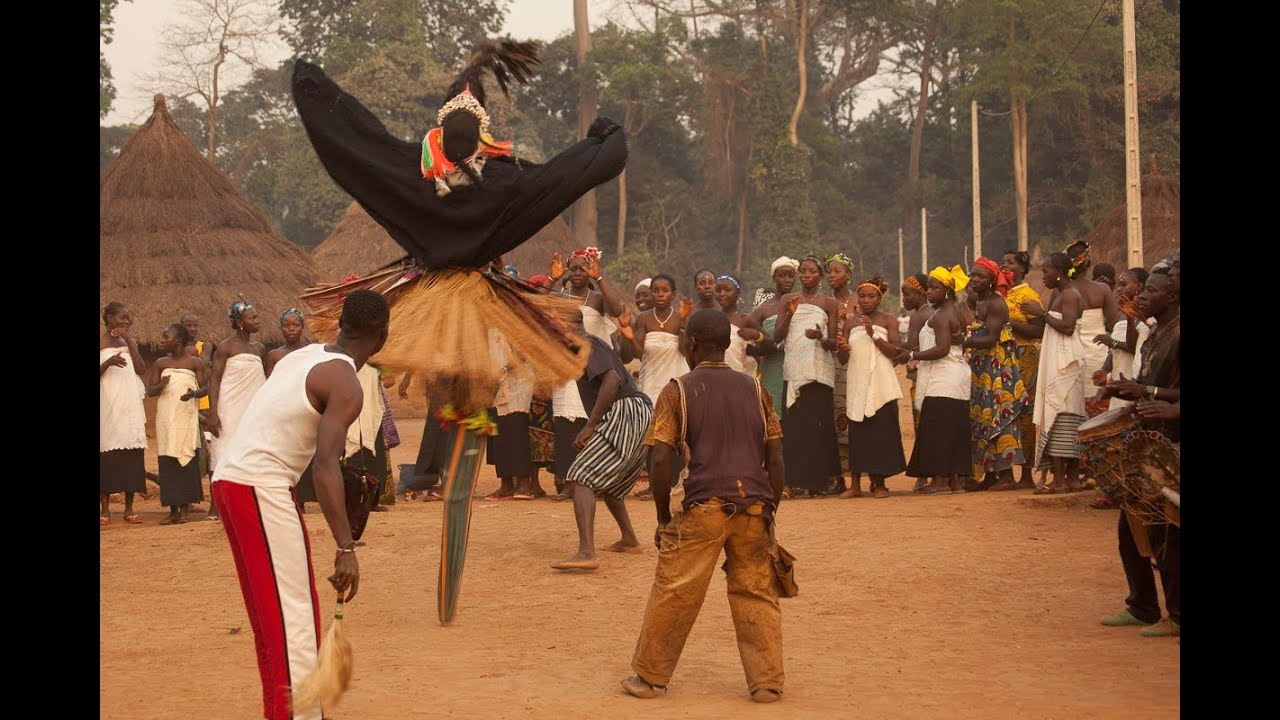 Stilt Dance Ceremony, Ivory Coast: Overlanding West Africa