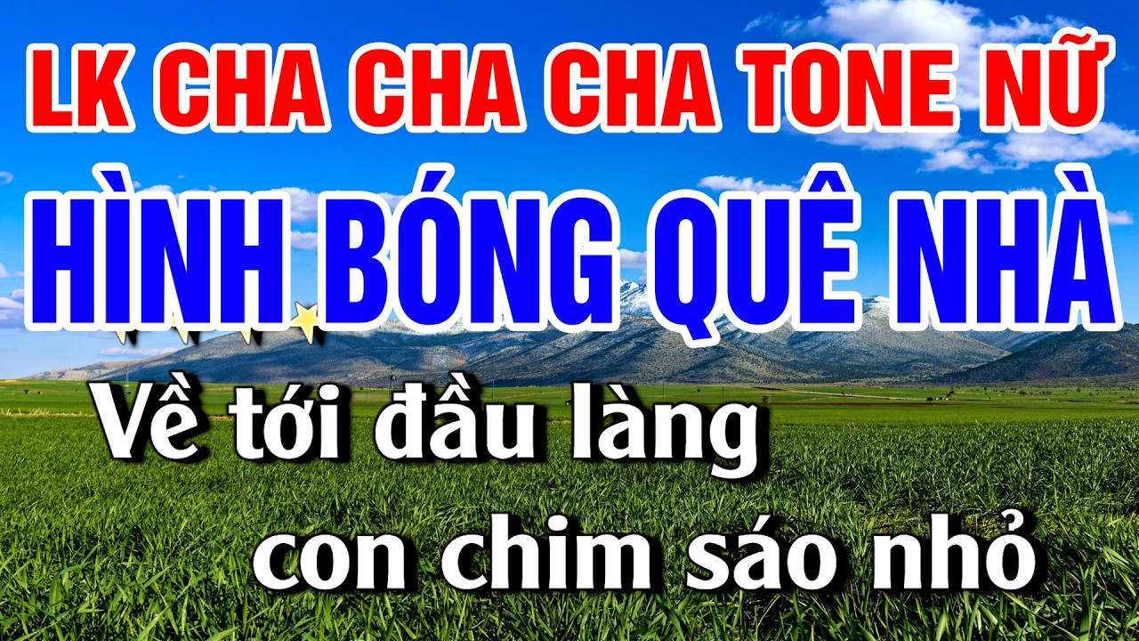 Liên Khúc Hình Bóng Quê Nhà Karaoke Nhạc Sống Khánh My | Tuyển Chọn Toàn Bài Dễ Hát Nhất