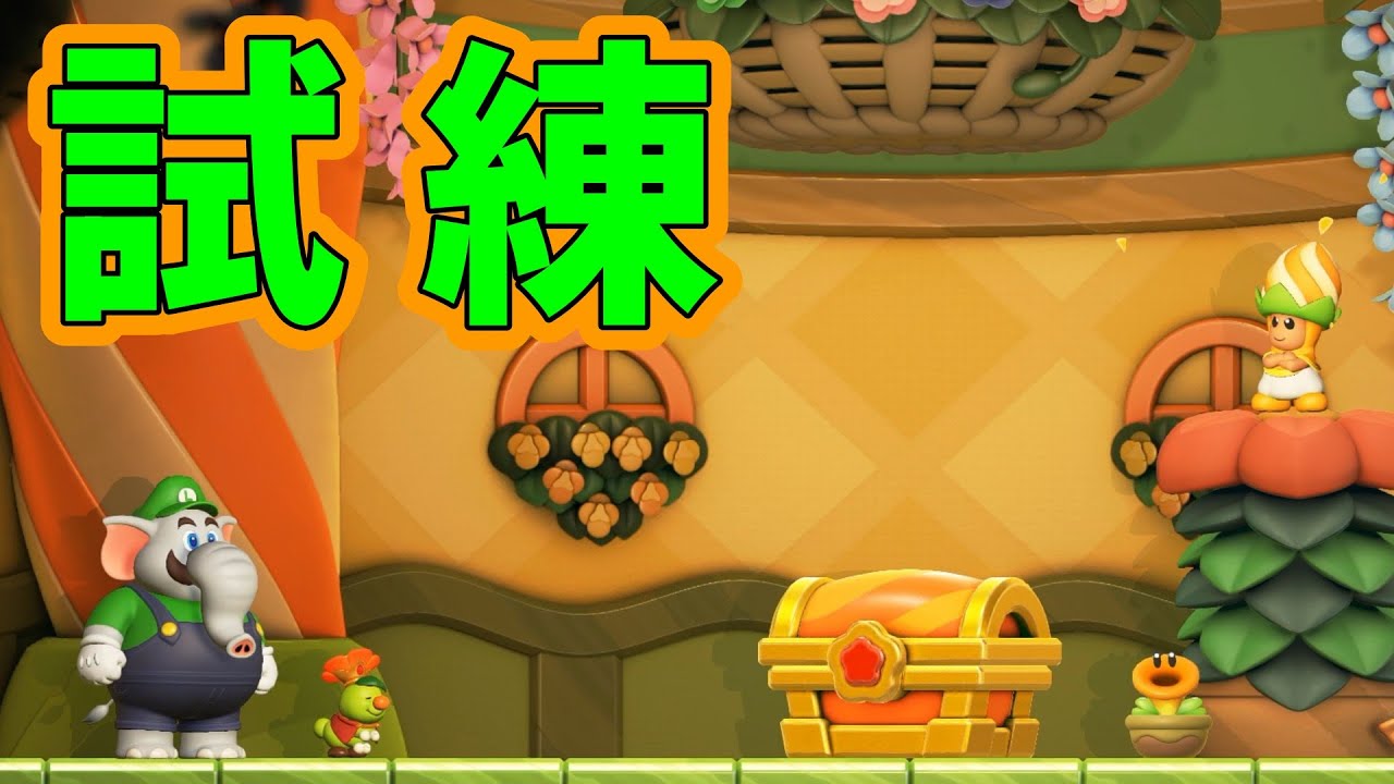 【スーパーマリオブラザーズワンダー】師匠の試練を乗り越えろ！！スーパーマリオブラザーズワンダーを完全攻略【マリオ】