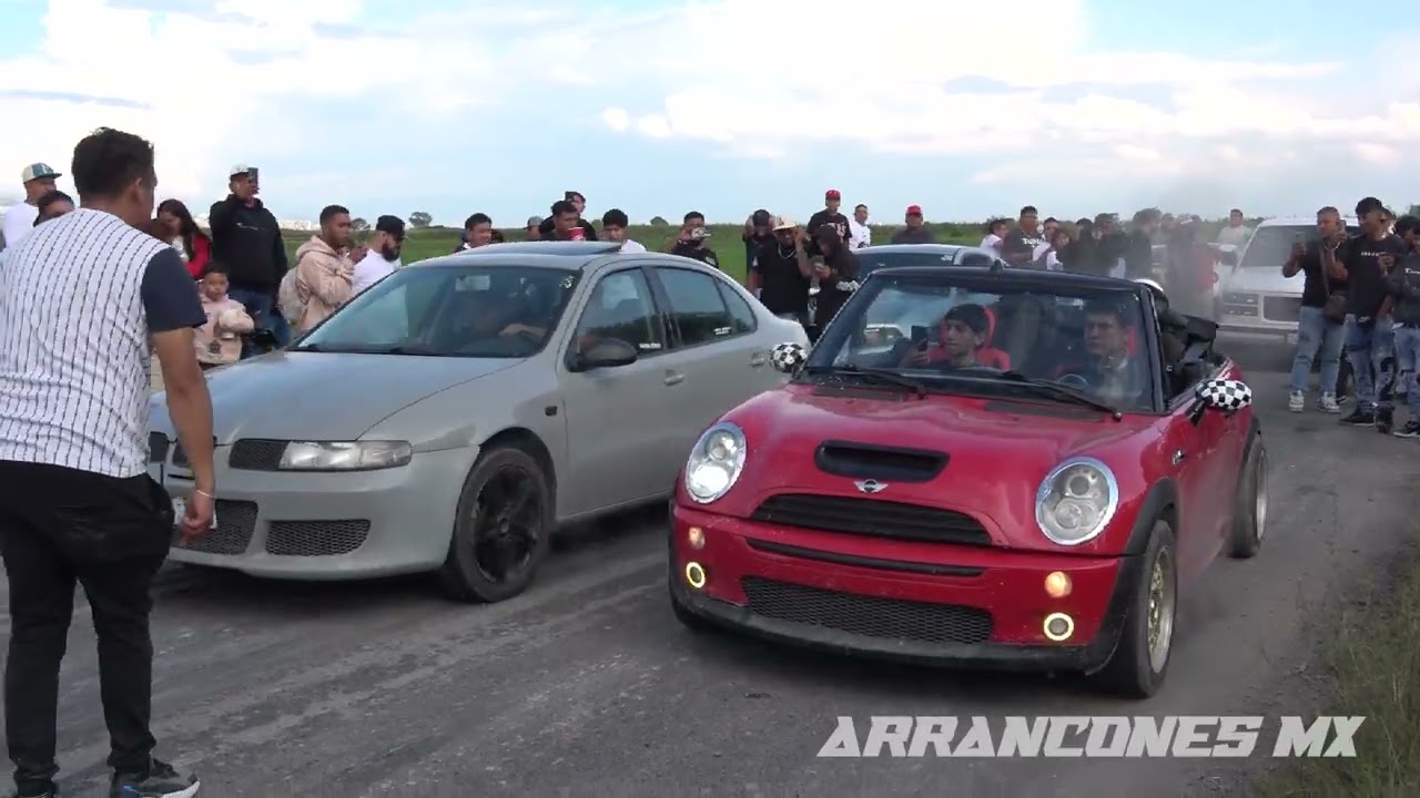Arrancones Tonanitla - Polo GTI vs Golf GTI | Bikers | Toledo vs Mini Cooper | Formentor vs Audi S7