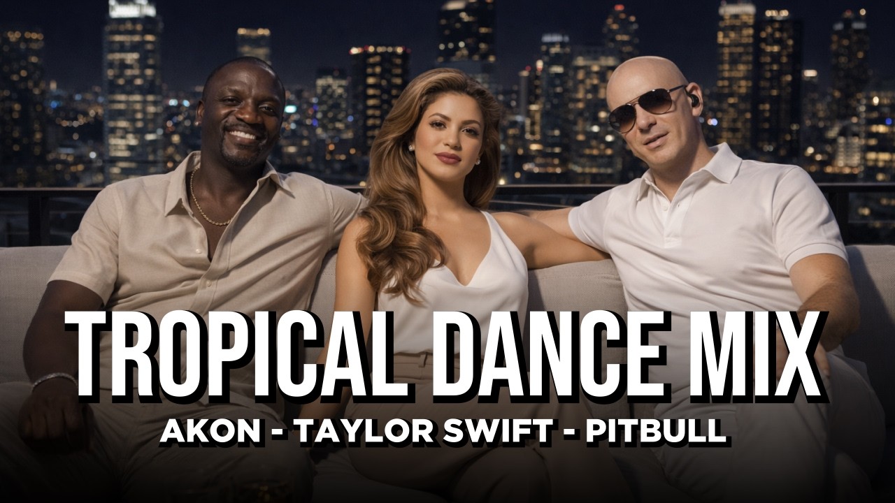 Akon x Shakira x Pitbull - Life, Love And Happy - Tropical Dance Mix ( Official Ai Music 2026 )