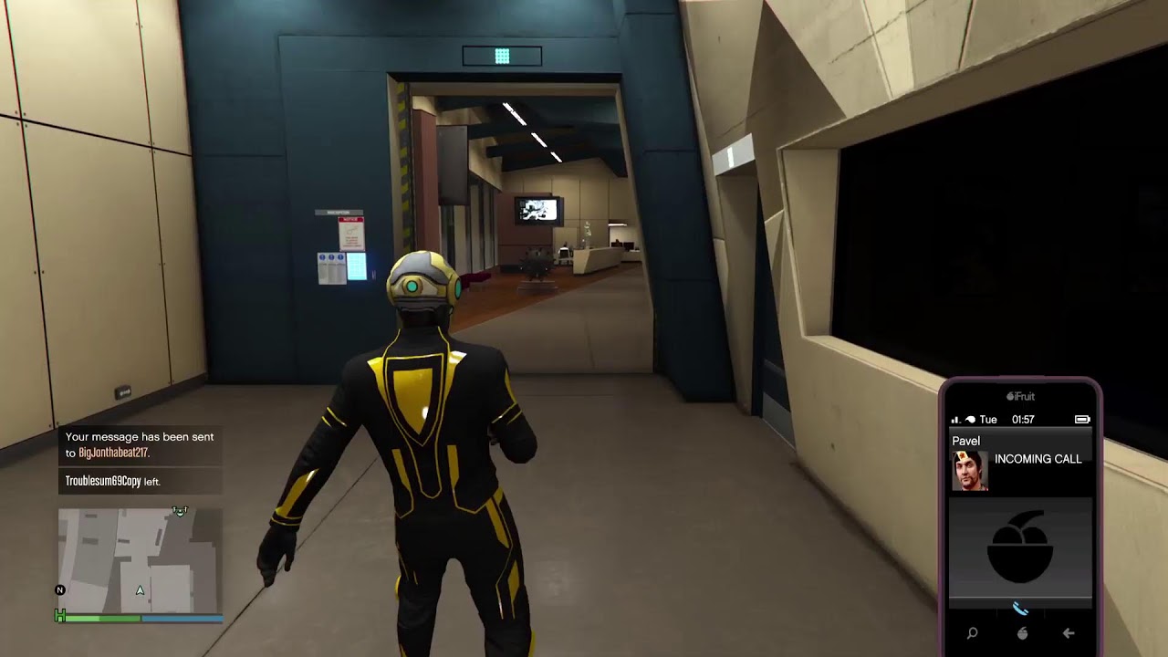 Gta Online guy crashes my game bc I came back from cayo to give em the business 