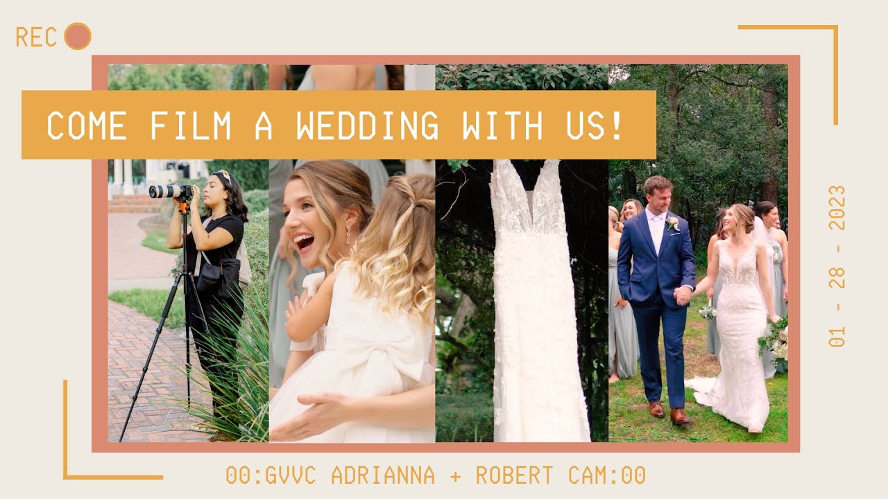 Come film a wedding with us! | The Garden Villa - Winter Park, Florida