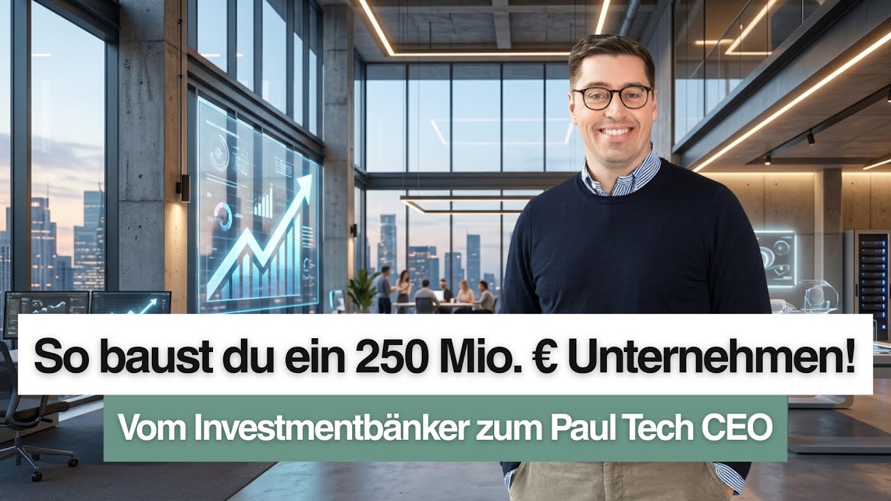 FOLGE 9: Sascha Müller über 95% Niederlagen, 250 Mio. Bewertung und die Sucht nach Erfolg“.