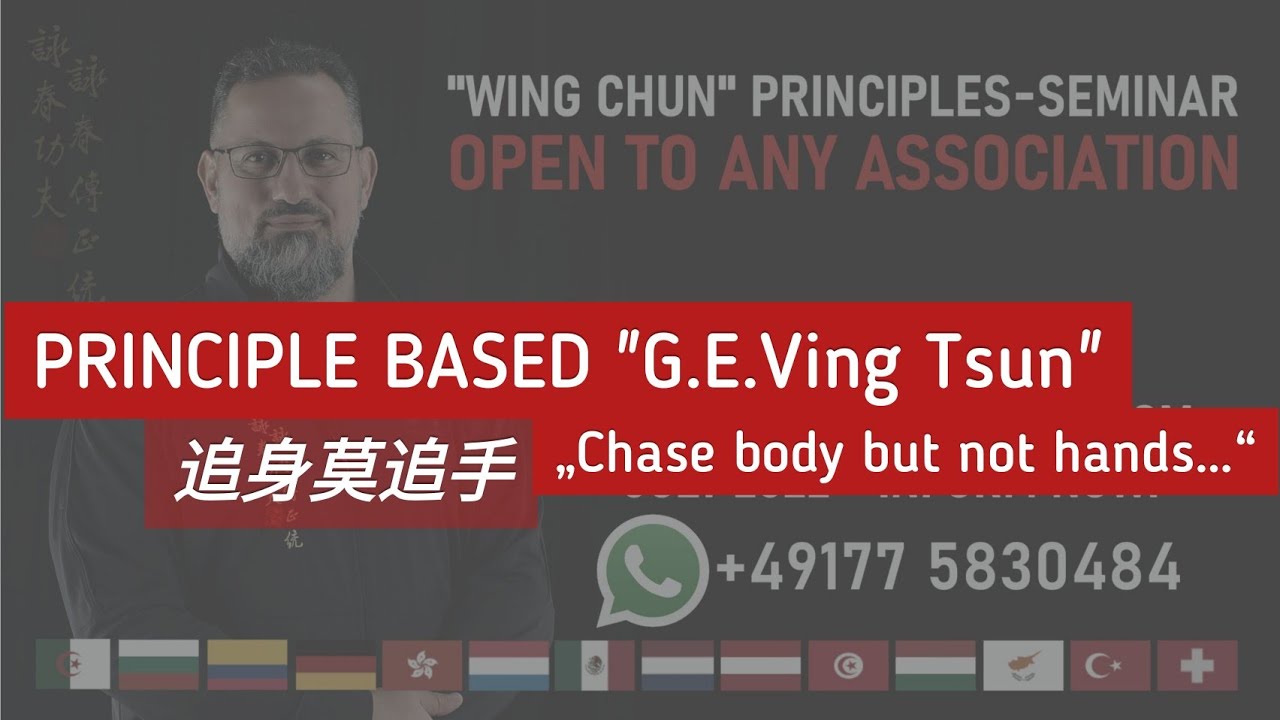Ving Tsun KungFu principles based seminar - Bulgaria. Worldwide Masterclasses Sifu Göksel Erdogan