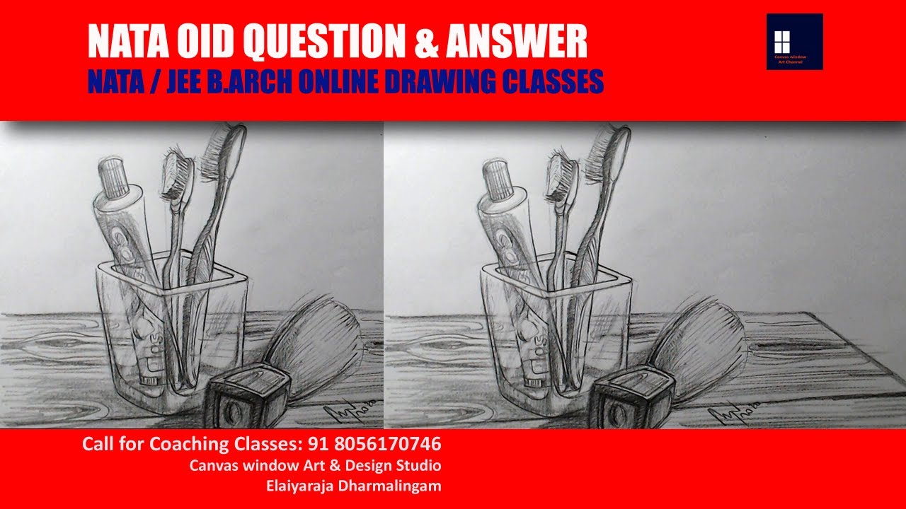 NATA Old Question & Answer - 3D Composition