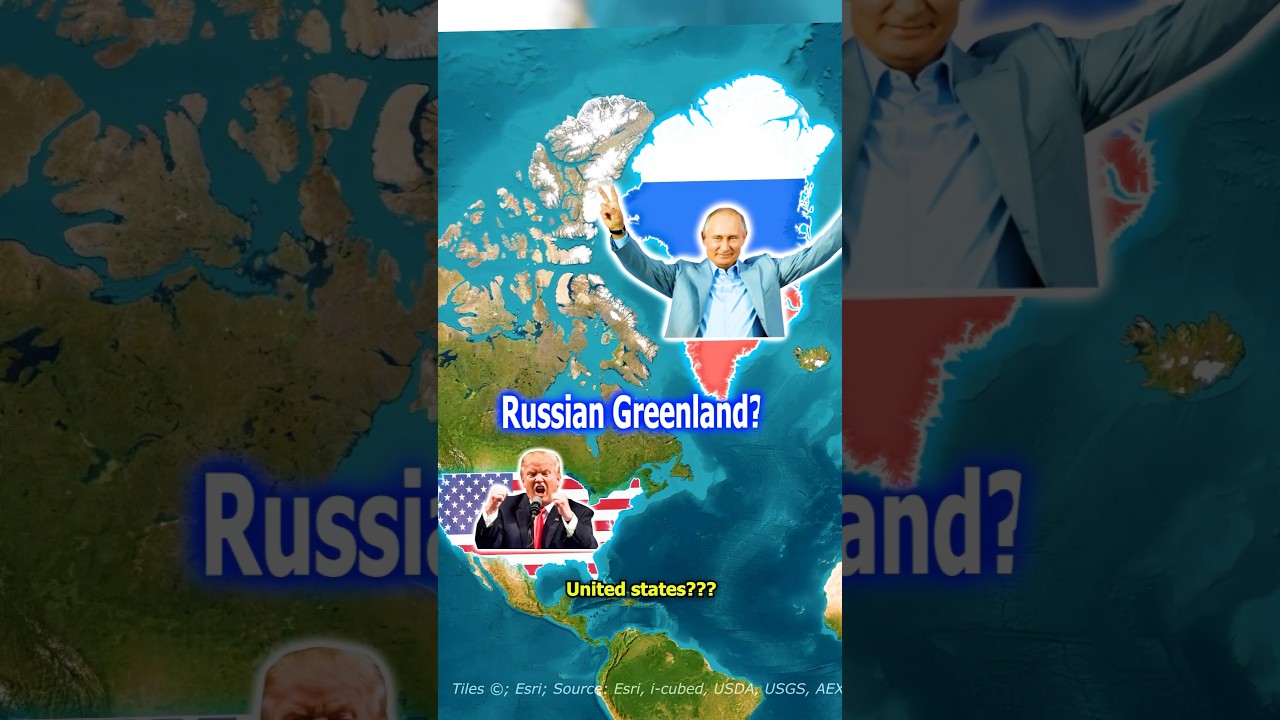 Greenland joining Russia because of Trump???🇷🇺🤔