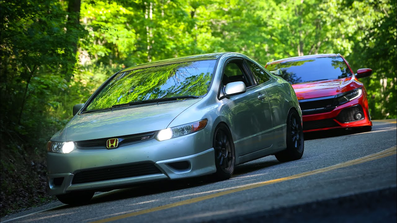 TAIL OF THE DRAGON Spirited Driving | 2008 Honda Civic Si (FG2)