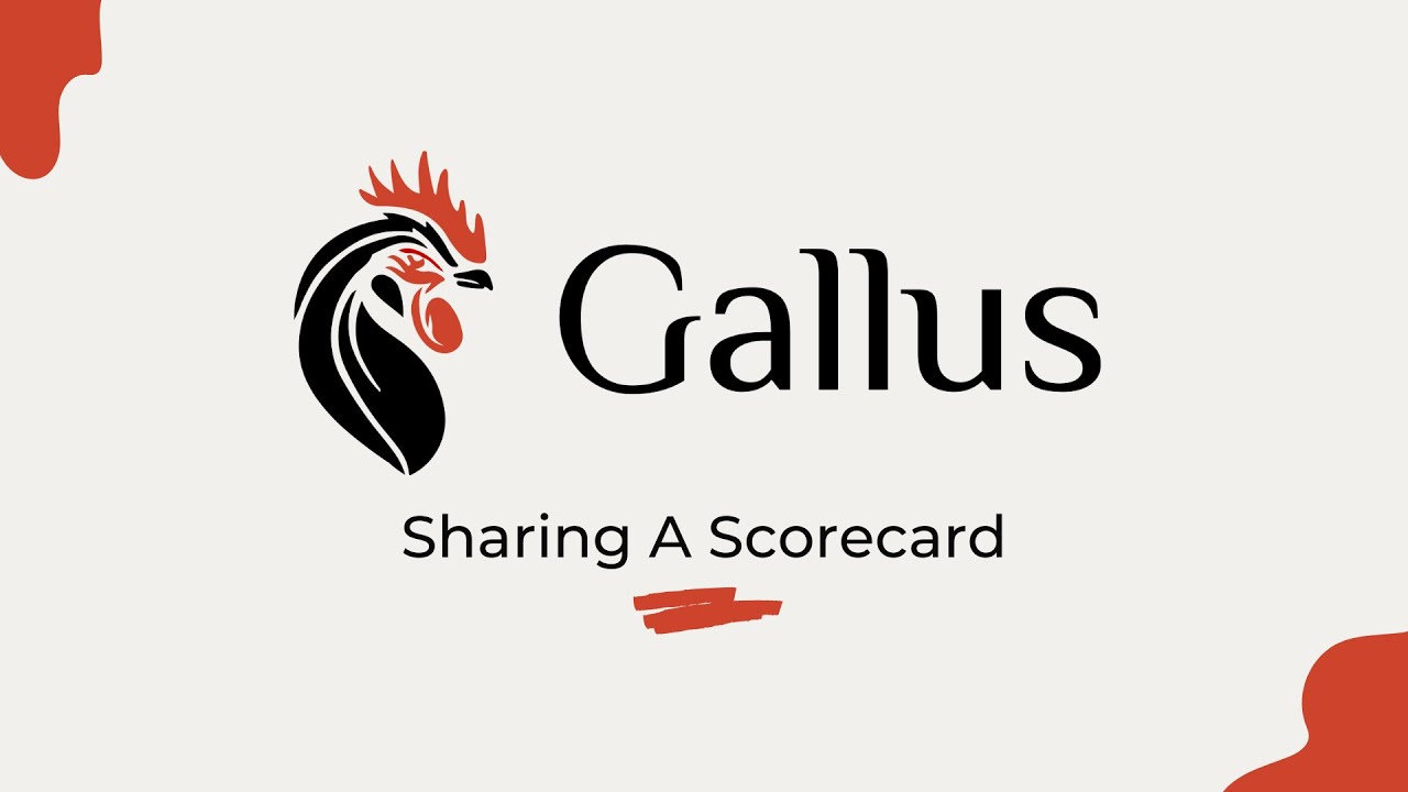 Sharing A Scorecard