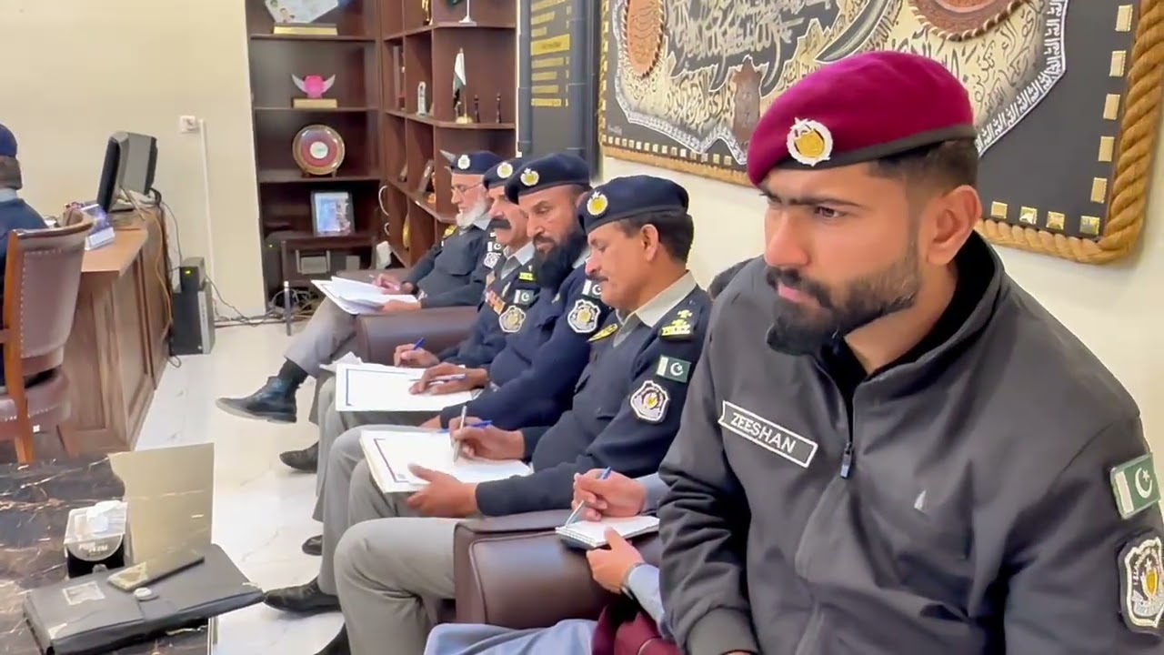 Chief Traffic officer Meeting for implementation of Traffic Strategy in Ramadan