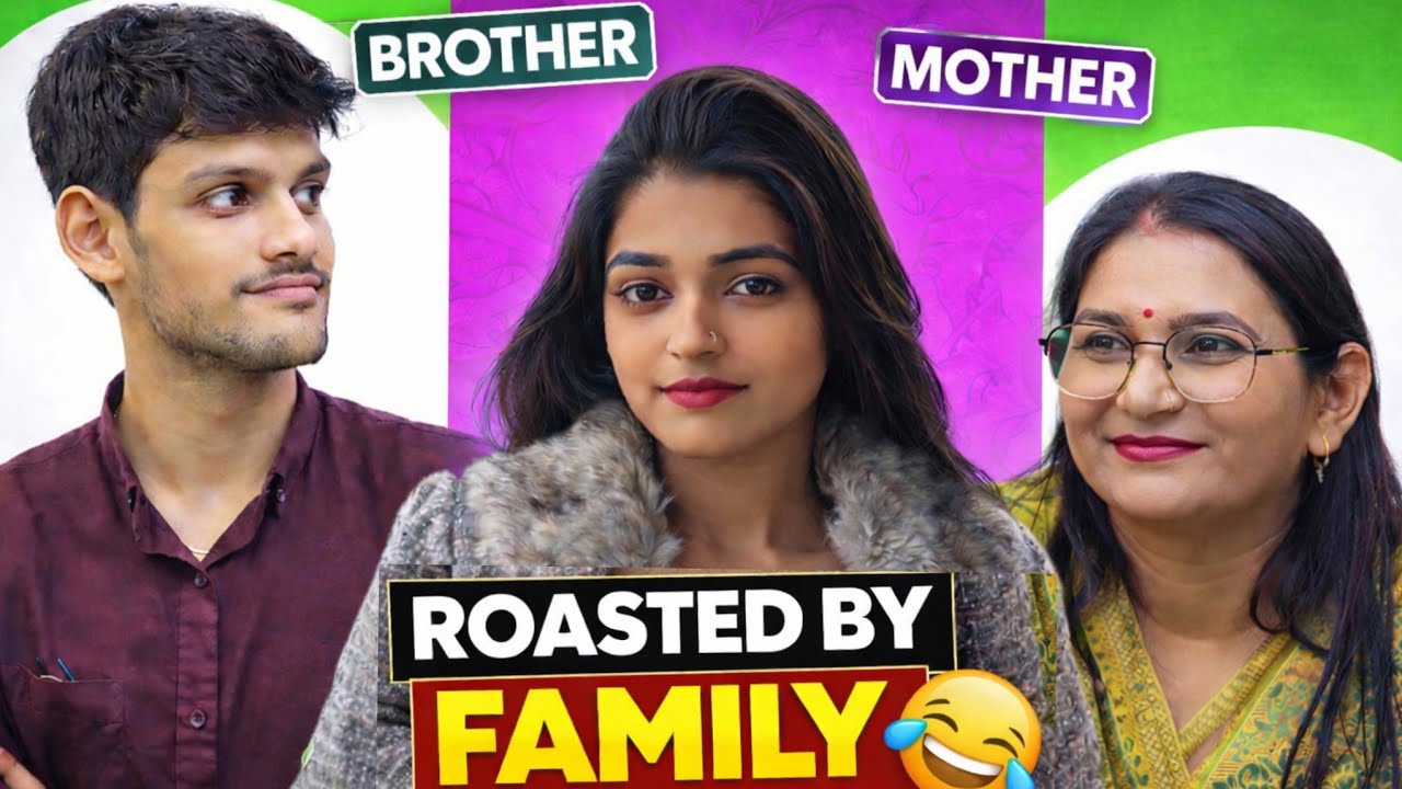 Brother vs Mother 😂 | Roasted By Family | Who Knows Me Better?#brother #mother kyoun janta hai mughe
