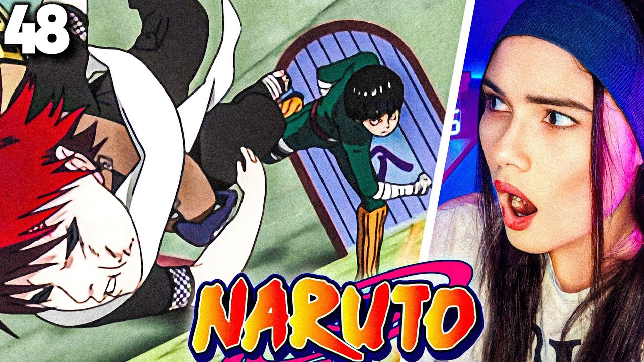 ¡ROCK LEE VS GAARA! 😱 REACCIÓN a NARUTO POR PRIMERA VEZ