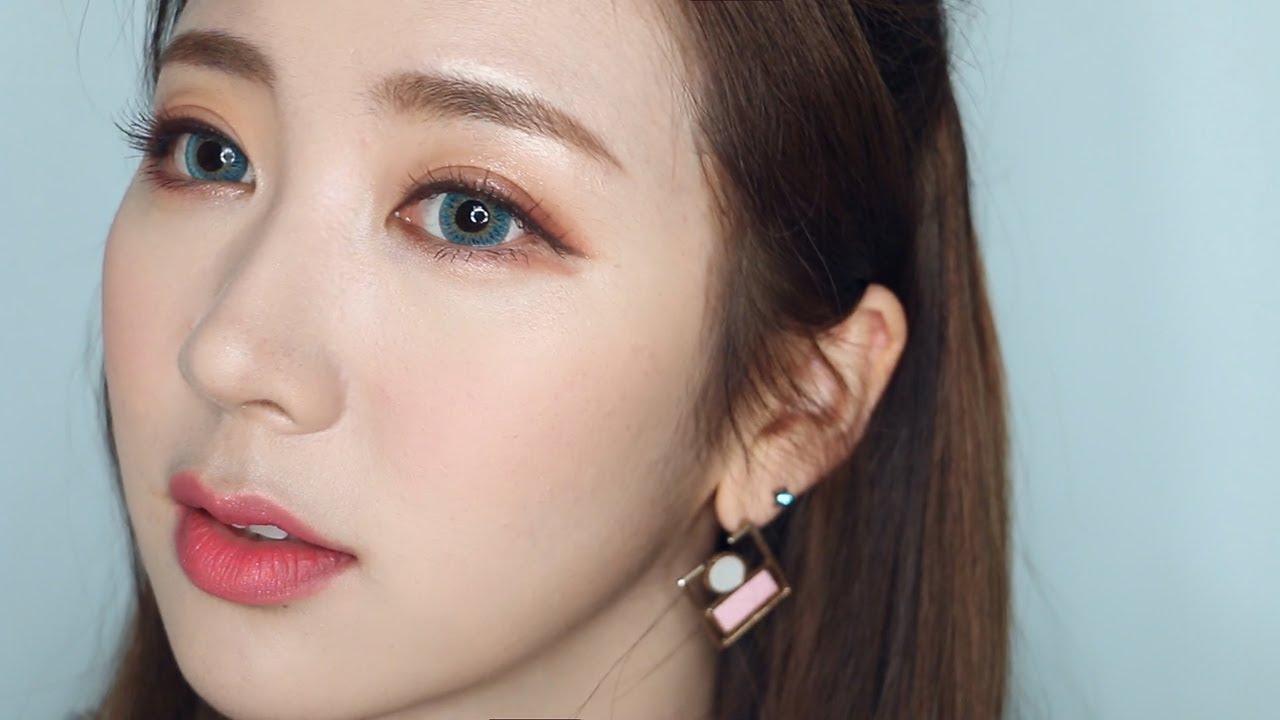 💙 여름 블루렌즈 메이크업 / Summer Blue Lenses Make Up💗