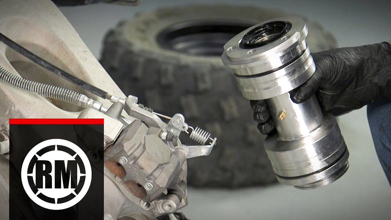 How To Replace the Rear Axle Bearings on a Yamaha YFZ450R