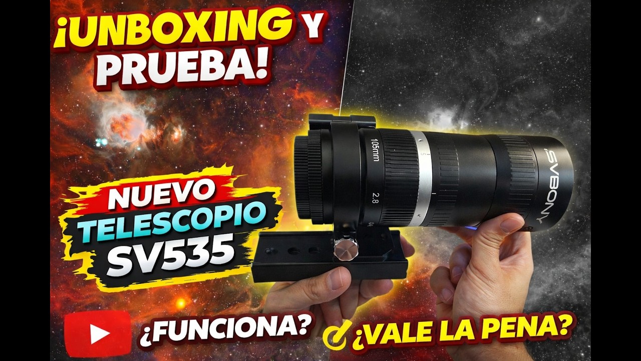 Ep. 10 NUEVO SV535  UNBOXING Y PRUEBA EN CAMPO.