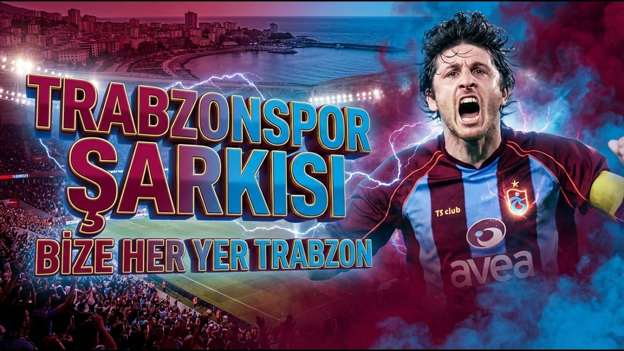 Trabzonspor Fan Anthem — Türkçe Tribün Şarkısı 🔴🔵 Deplasman Önemli Değil, Bize Her Yer Trabzon 🔥🏆⚽