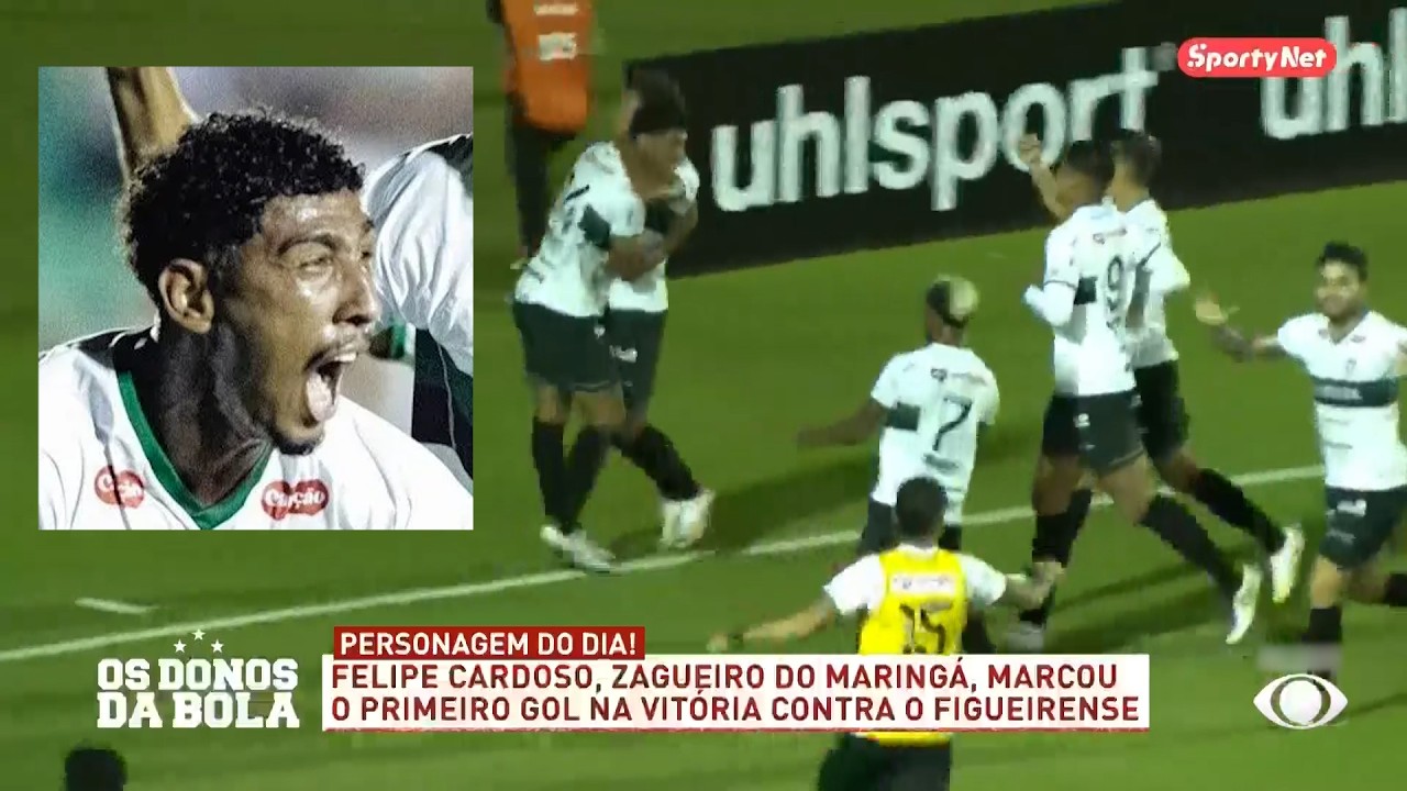Personagem do Dia: Felipe Cardoso (Maring&aacute;) - 14/04/2026 - Os Donos da Bola