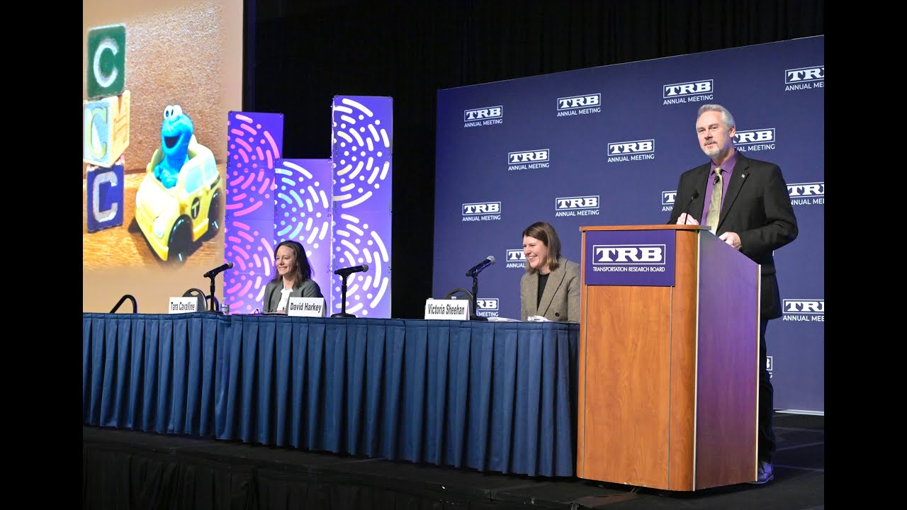2026 TRB Annual Meeting Deen Lecture – David Harkey on road safety