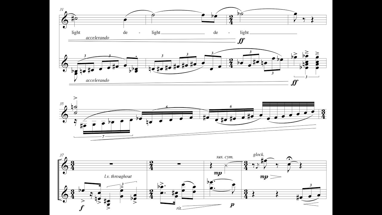 George N. Gianopoulos - The Bells for Soprano and Percussion, Op. 37 (2016-19) [Score-Video]