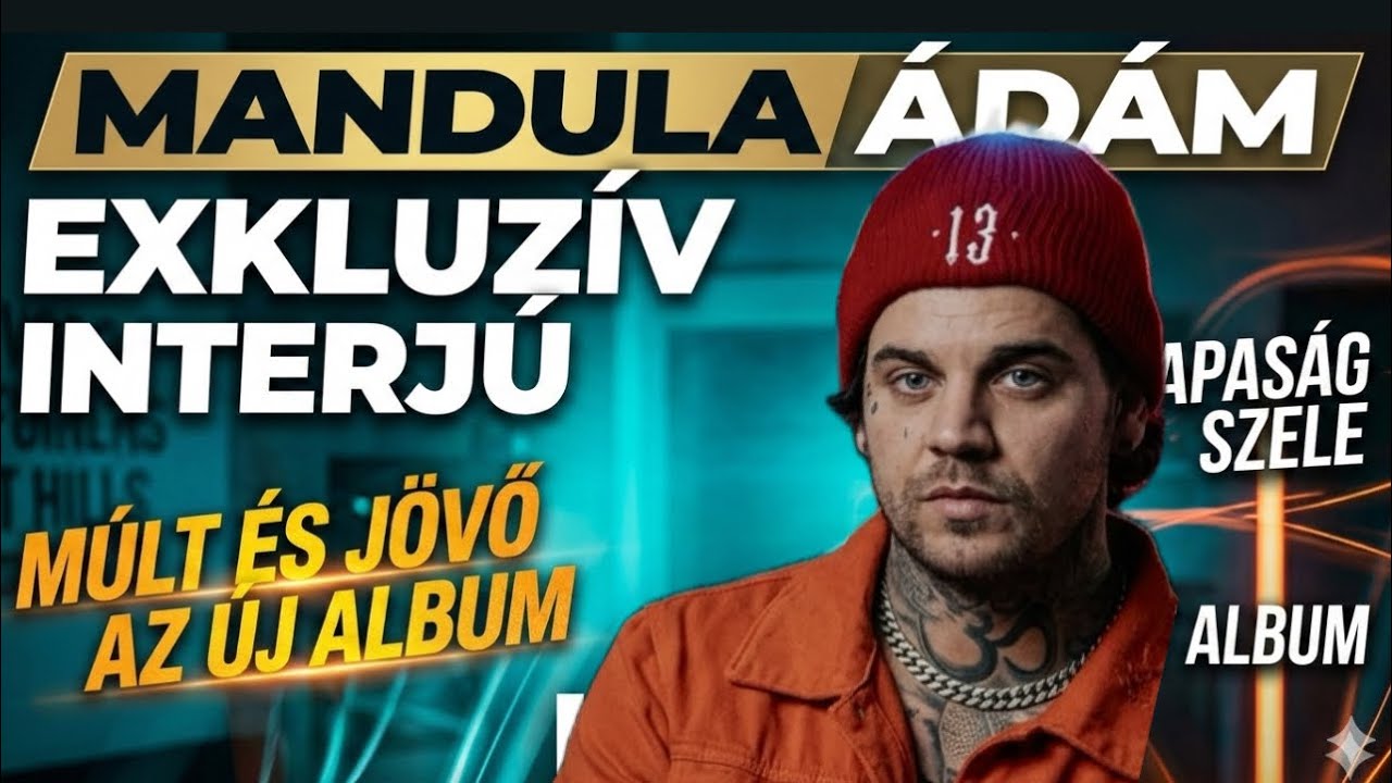 EXKLUZÍV INTERJÚ: Mandula Ádám őszintén a múltról, az újrakezdésről és az albumáról!