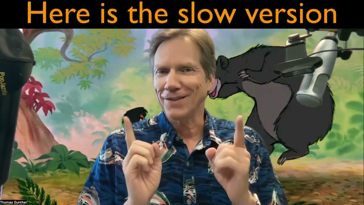 The Bare Necessities Arranged For Solo Piano