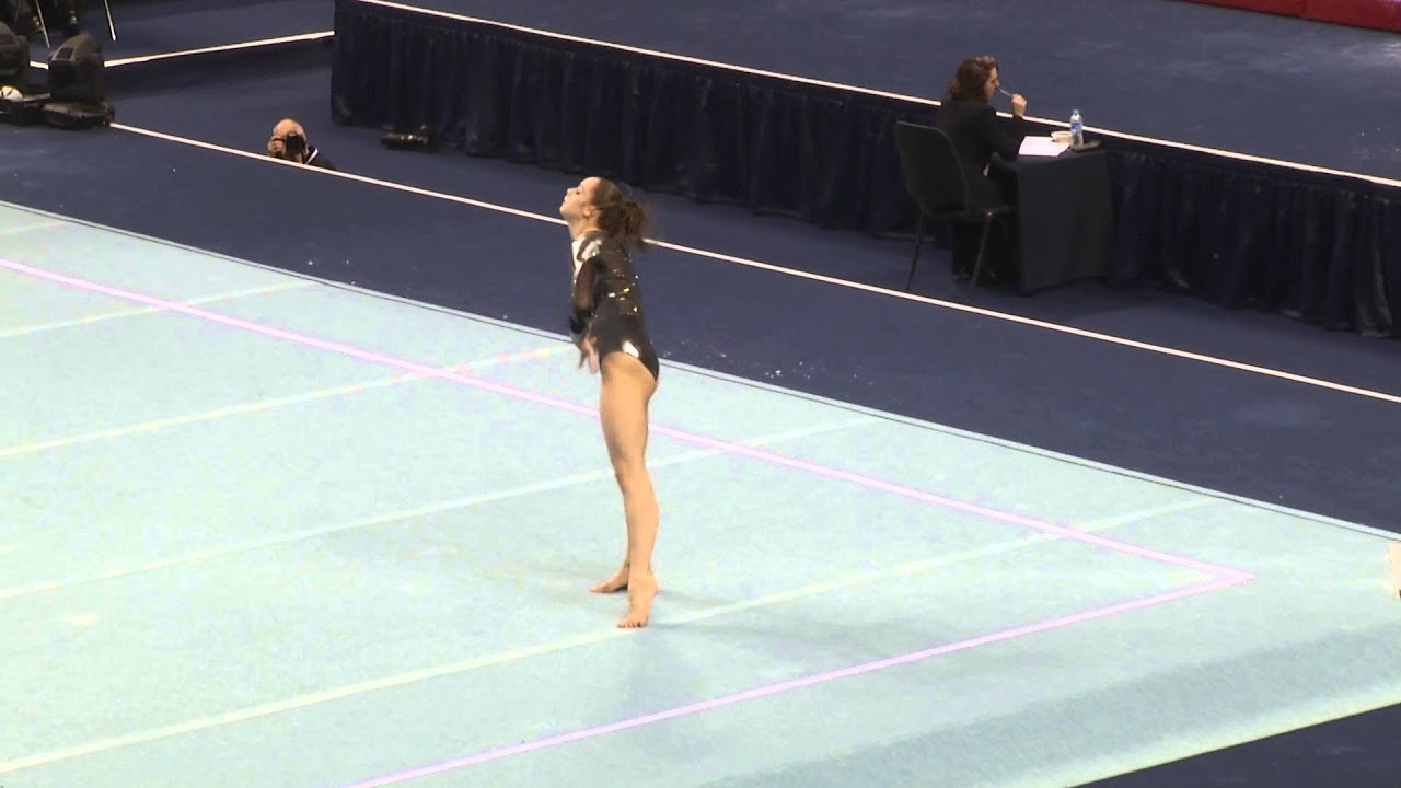CATHERINE LYONS - GOLD - FLOOR - APPARATUS FINALS 2014 BRITISH - JUNIOR