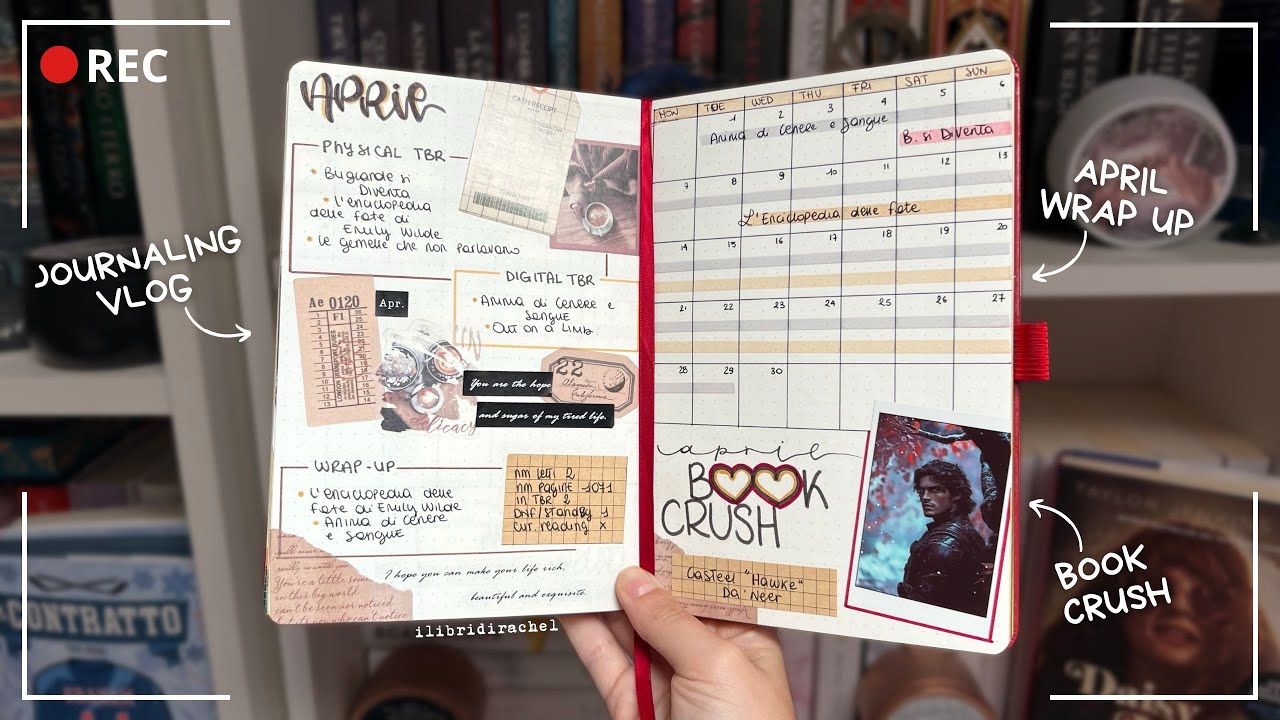 MAKE APRIL READING JOURNAL WITH ME