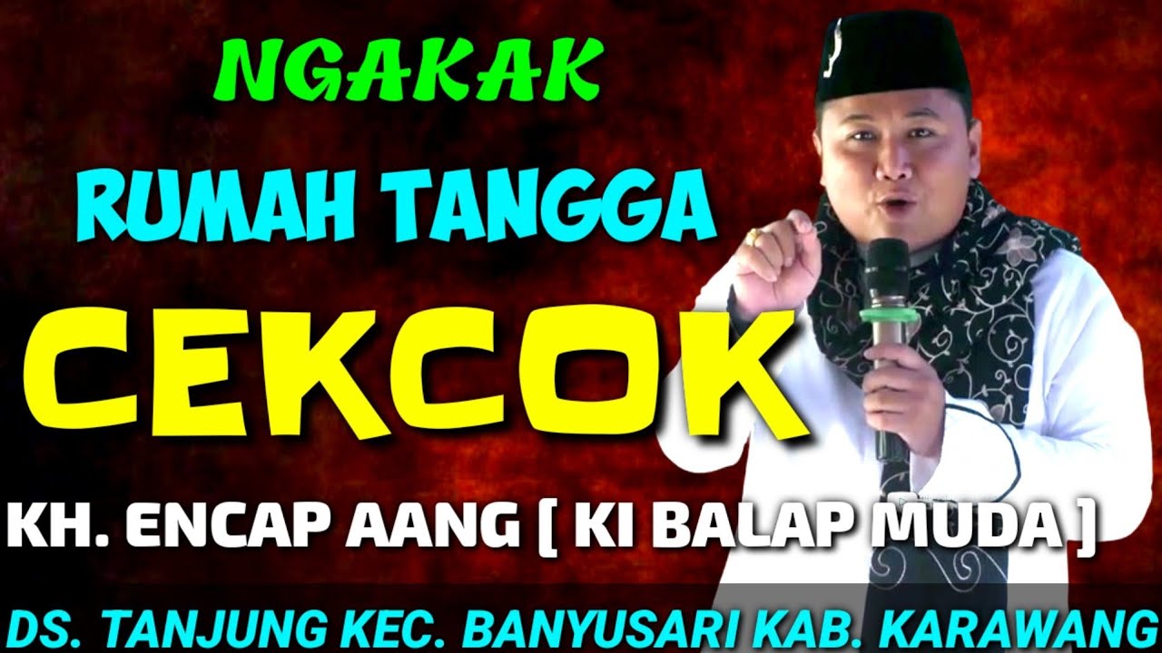 KI BALAP MUDA / KH. ENCEP AANG BOGOR DI KARAWANG
