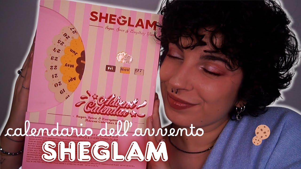 🍪 APRO il CALENDARIO DELL’AVVENTO SHEGLAM da 55€ 🎀