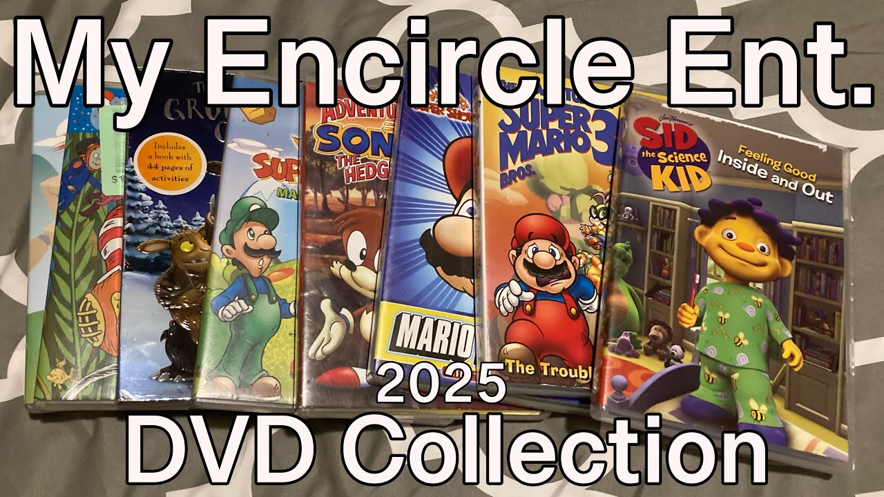 My Encircle Entertainment DVD Collection of 2025