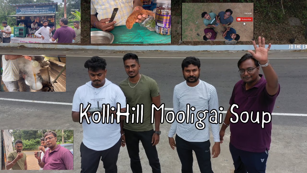 Kolli Hill Miracle Mooligai Soup | Mudavaatukal Soup | Jo The Explorer | #kollihills #travelvlog