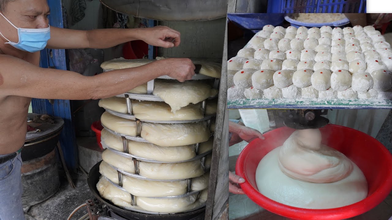 Lò bánh bao chỉ hiếm hoi còn sót lại ở Sài Gòn, xem toàn bộ quy trình làm bánh kỳ công