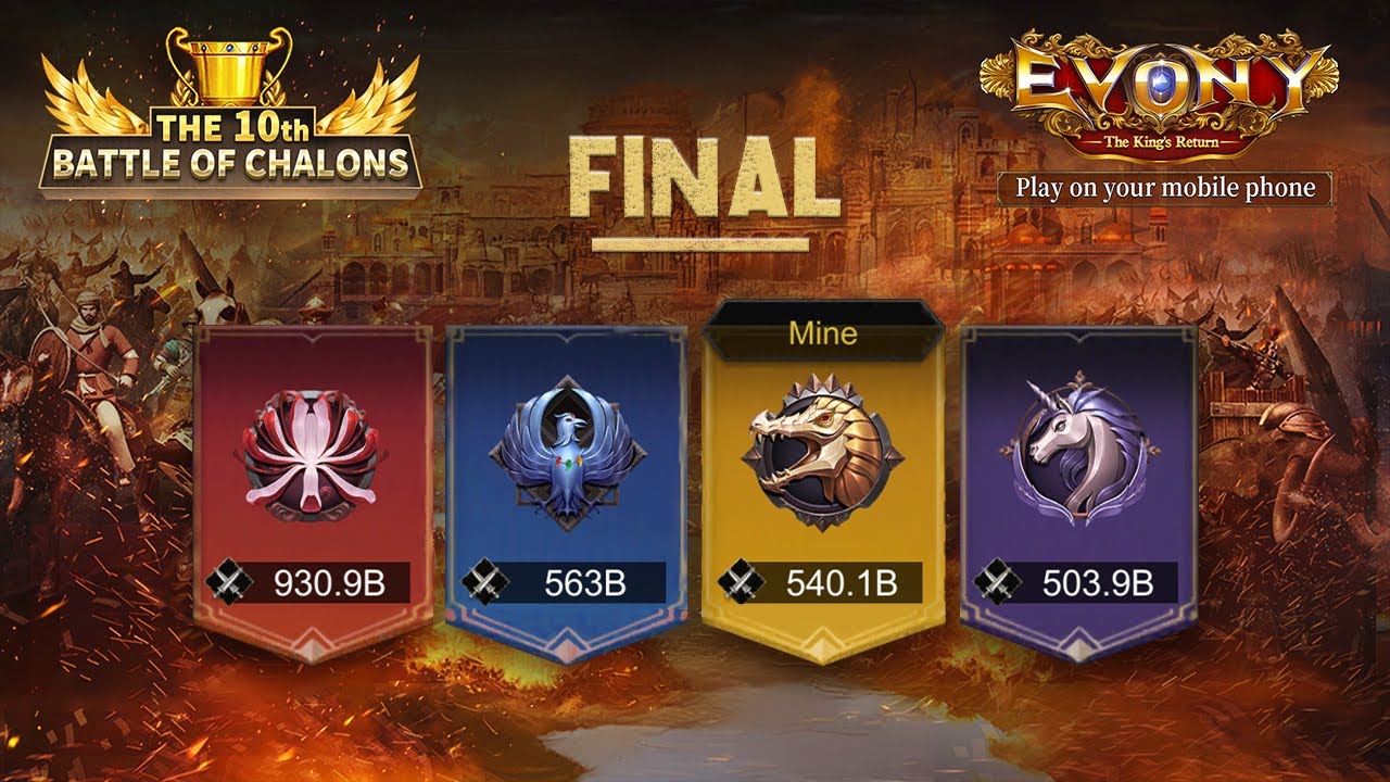 C2 - Peak of Glory - Major League FINAL | Battle of Chalons | Evony: The King's Return