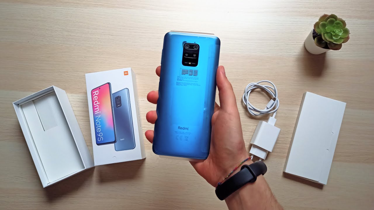Redmi Note 9S Aurora Blue - Unboxing & Setup!